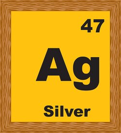 silver periodic chart clipartorder
