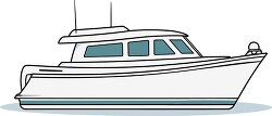 simple line drawing of a boat