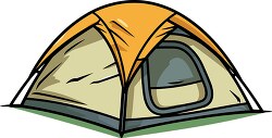 small backpacking tent clip art