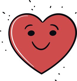 smiling red heart_emoji
