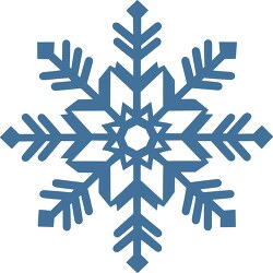 snowflake ice crystal clip art