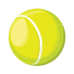 standard tennis ball fluorescent yellow
