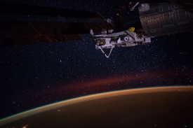 earth observation taken by the expedition 49 crew