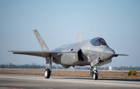 F-35A Lightning II assigned to the 308th Fighter Squadron