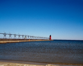 South Haven South Pierhead Light is a lighthouse in Michigan
