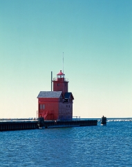 South Pierhead Lighthouse michigan