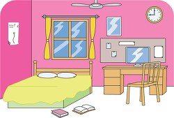 Classroom Clip Art - bedroom