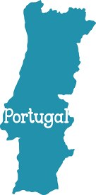 portugal color mapa