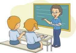 teacher with students 20