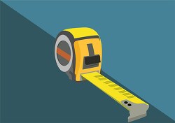 tape measure with background vector clipart