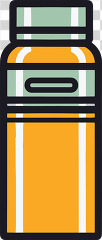 thermos icon style transparent png