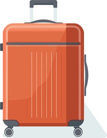 travel suitcase with a handle and wheels