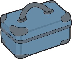 travel trunk suitcase clipart
