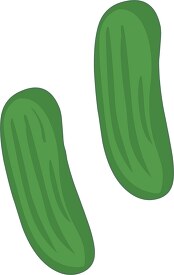 two pickles clipart