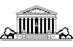 us supreme court washington dc clip art black outline clip art