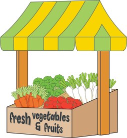vegetable cart 825