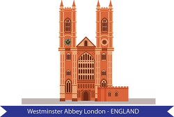 westminster abbey england clipart