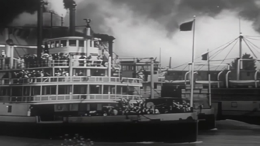 Steam Boats historic video footage
