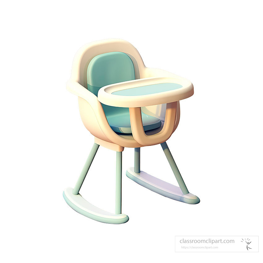 3d baby chair