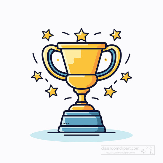 trophies and awards clipart