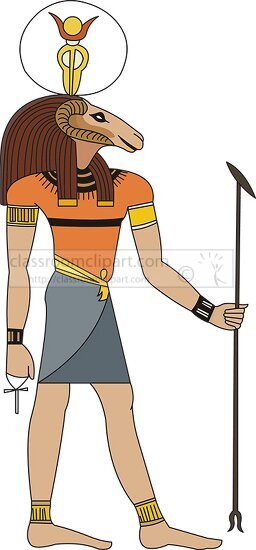 ancient egyptian god educational clip art graphic copy copy