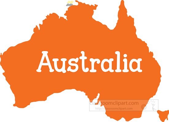 australia color map