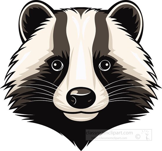 badger face front view copy