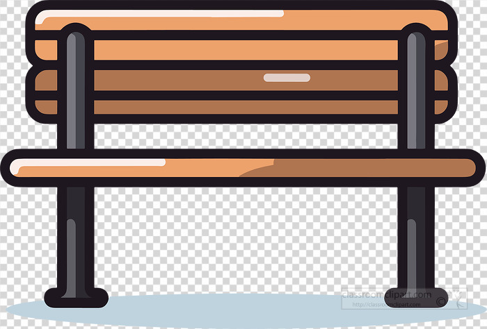 bench icon style png transparent