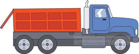 blue red dump truck copy