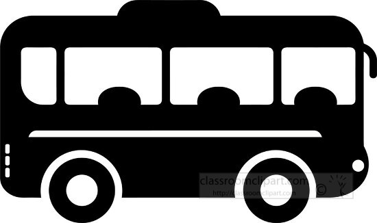 Bus public transport icon