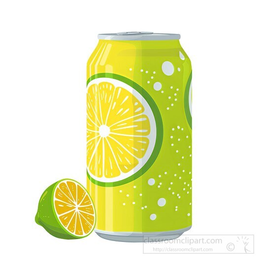 can of lemon drink 3d clay icon