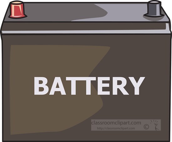 car battery clipart