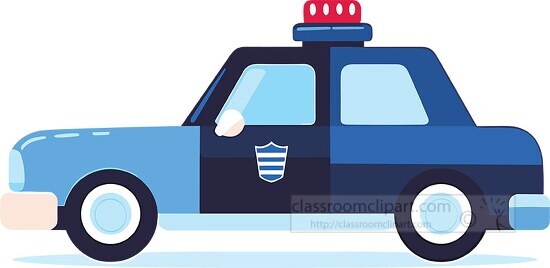 cartoon style police car