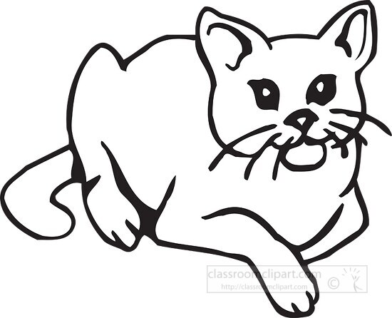 cat clipart 109