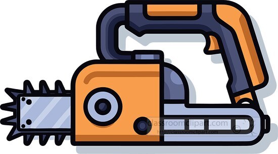 chainsaw icon style clipart