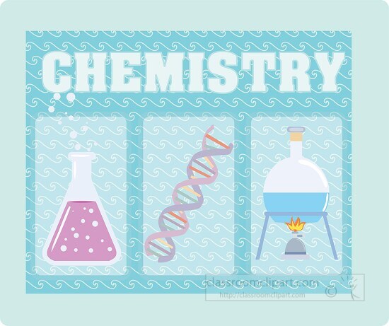 chemistry rectangle beaker test tube dna