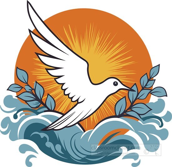 christian baptism symbol dove