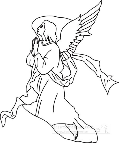 christian religion black outline clipart 29