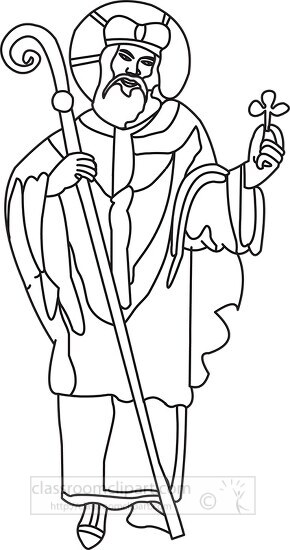 christian religion black outline clipart 34