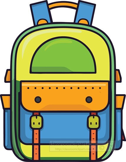 colorful-blue-yellow-kids-school-backpack