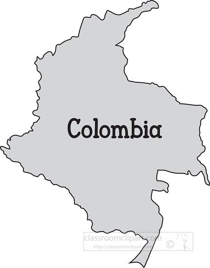 columbia map gray