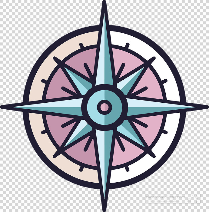 compass icon color transparent png