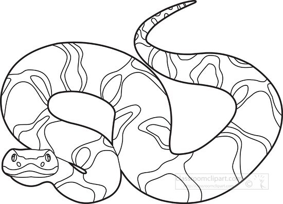 Copperhead Snake Reptile Animal Clipart copy