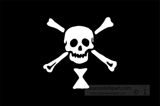 emanuel wynn pirate flag with skull and crossbones