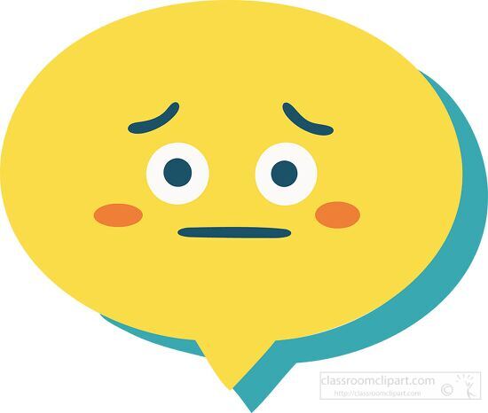 emoji with worried expression