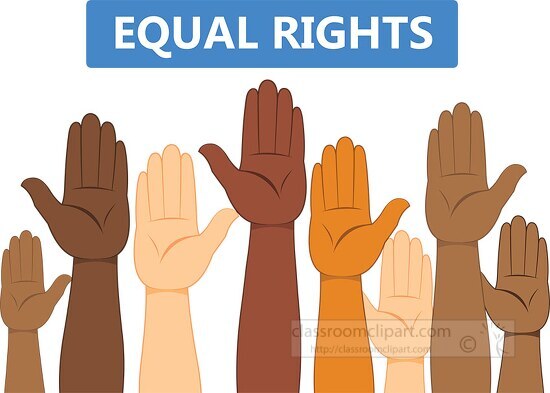equal rights clipart 7117