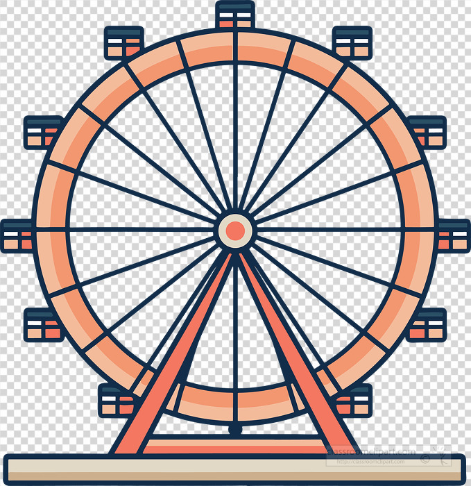 ferris wheel icon transparent clip art
