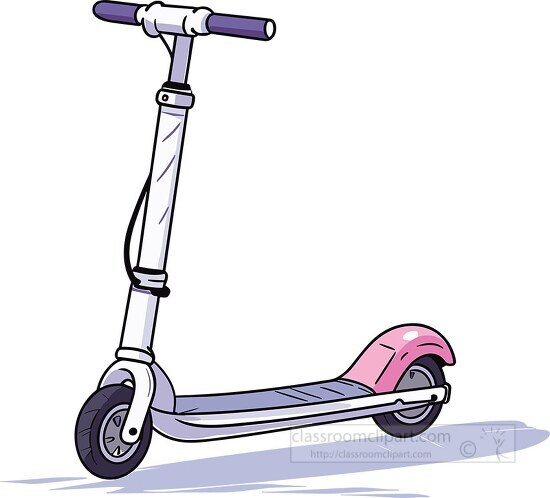 girls pink and purple Electric scooter