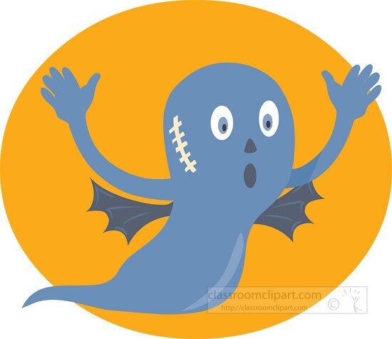 halloween ghost with clipart 08