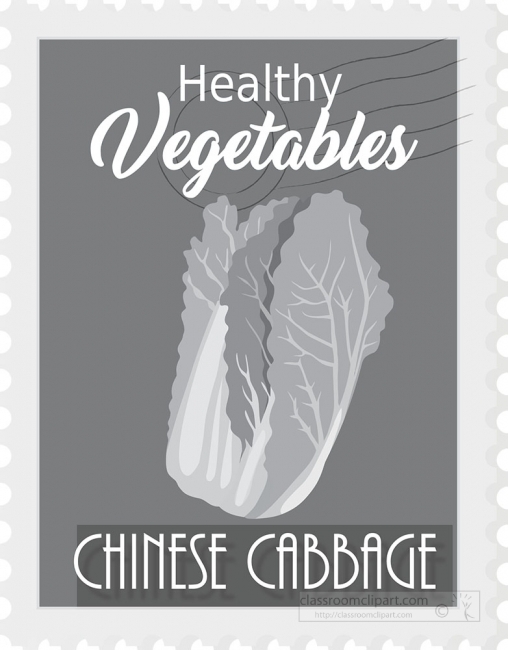 healthy vegetables chinese cabbage clipart
